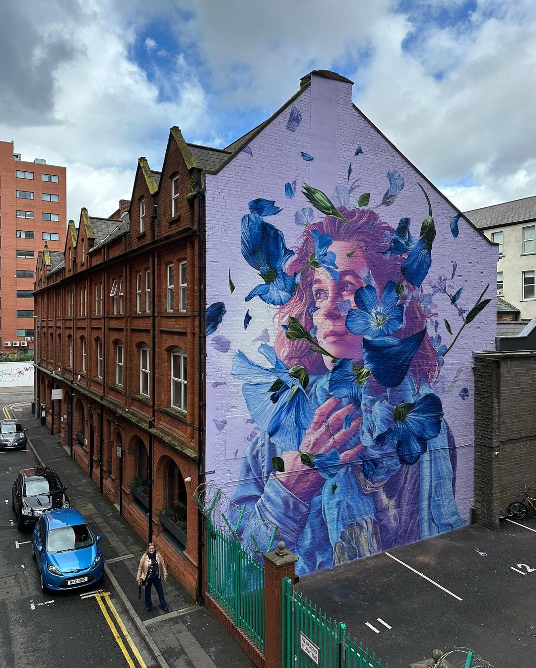 Mural «En tu cara – Primavera en Belfast»